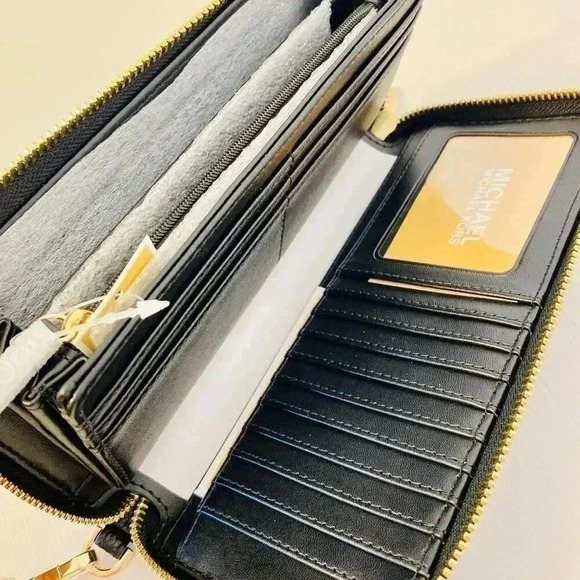 Michael kors large continental wallet black - Picture 5 of 6